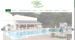 Desktop Screenshot of mendhamhealthclub.com